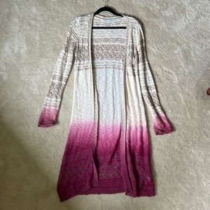Maurices ombre cardigan / sweater